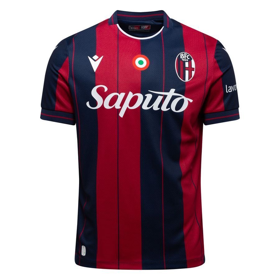 Bologna Home Shirt 2025/26 - Men's-SoccerKits Hub | Buy Soccer Jerseys Online